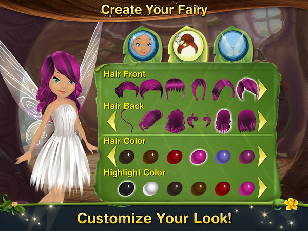 Pixie Hollow Create Your Own Fairy